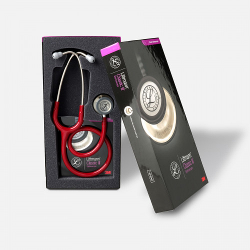 3M Littmann Classic III Stethoscope, Burgundy, 27